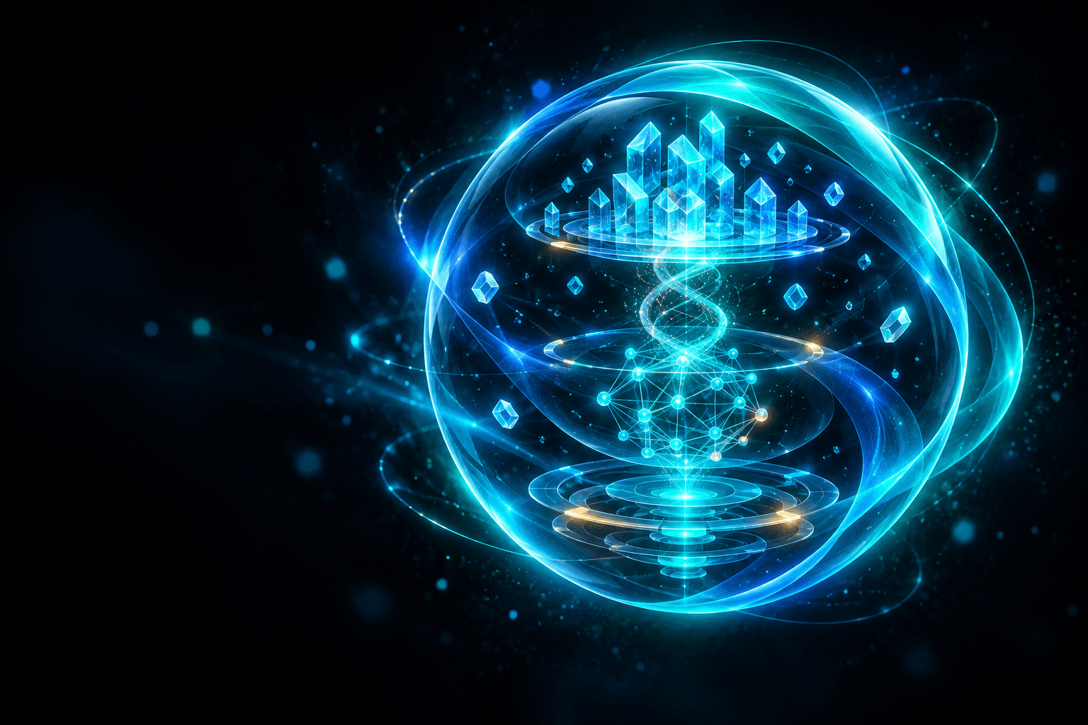 The Agent Soul visualized as a protected layered core